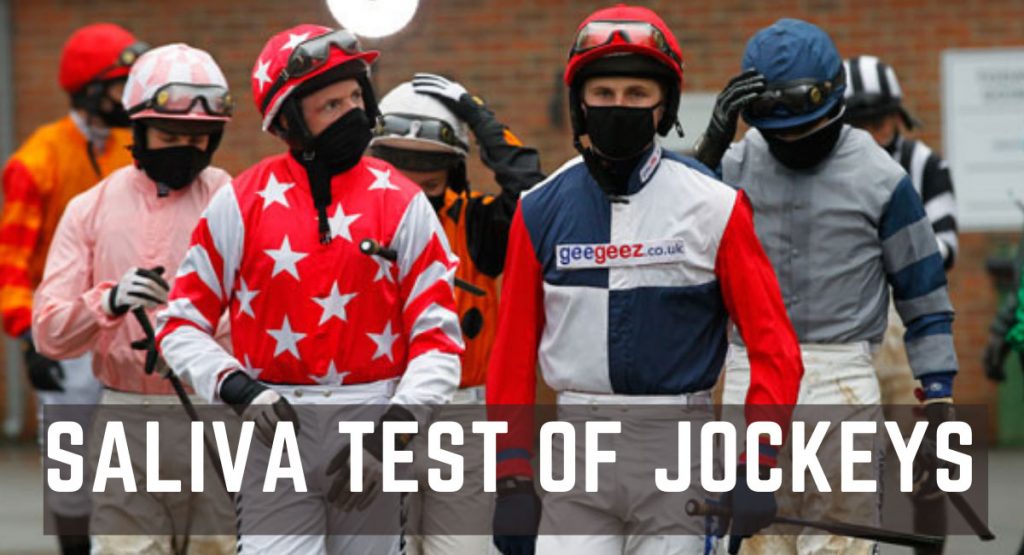 Jockeys saliva test